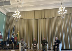 Chief of the Defence Staff attended discussion of representatives of the three Baltic states’... - 1