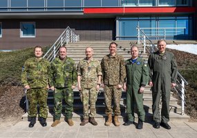 Air Force Commanders and Senior Enlisted Leaders of the three Baltic states met in Latvia - 1