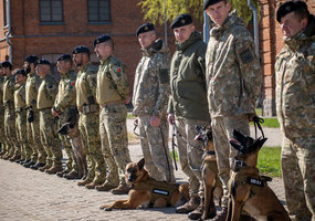 Šuns dienos minėjime Kaune – simbolinė tarnybinio šuns išleidimo į atsargą ceremonija - 4