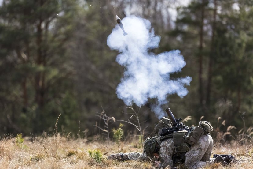 Gaižiūnų poligone vertintas karių pasirengimas ir sunkiosios ginkluotės galimybės