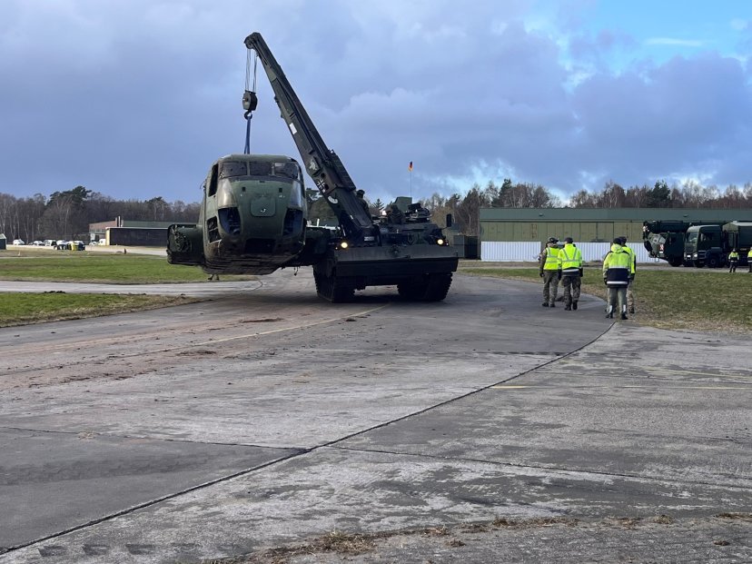 Lithuanian Air Force personnel took part in an international exercise in Germany 
