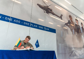 Aptartos Lietuvos funkcijos tapus ketvirtąja pagrindine NATO Šiaurės Rytų korpuso valstybe - 3