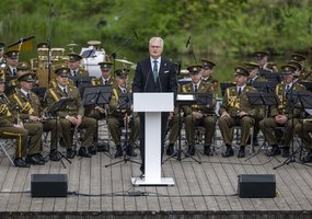 Kėdainiuose 33-ią kartą paminėta Partizanų pagerbimo, kariuomenės ir visuomenės vienybės diena - 28