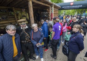 Kėdainiuose 33-ią kartą paminėta Partizanų pagerbimo, kariuomenės ir visuomenės vienybės diena - 38