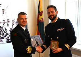 Klaipėdoje su vizitu lankosi NATO laivų grupės laivas „Cormoran“ - 2