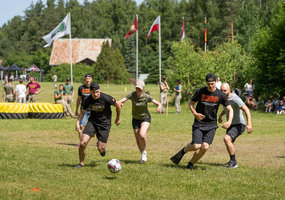 Krašto apsaugos savanorių pajėgų kariai dalyvauja sporto žaidynėse - 5