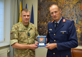 Gynybos štabe lankėsi Vokietijos oro pajėgų Oro erdvės gynybos pajėgų vadas - 3