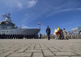 NATO laivų junginiui vadovauti pradeda Lietuvos karininkas - 5