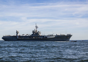 Klaipėdos uoste vizitą pradėjo JAV karinio jūrų laivyno flagmanas „USS Mount Whitney“ - 3