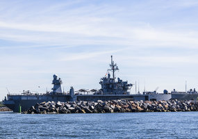 USS Mount Whitney piered in Klaipėda for a port visit   - 5
