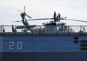 USS Mount Whitney piered in Klaipėda for a port visit   - 9