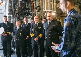 Commander of the Lithuanian Navy took part in a ship transfer to Ukraine ceremony   - 5