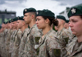 Parengtąjį Lietuvos kariuomenės rezervą papildė 12-oji „Jaunųjų Vilkų“ laida - 7