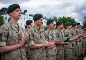 Parengtąjį Lietuvos kariuomenės rezervą papildė 12-oji „Jaunųjų Vilkų“ laida - 8