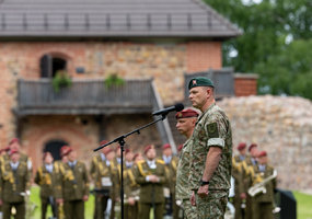Vadovavimą Krašto apsaugos savanorių pajėgoms perėmė pulkininkas Ramūnas Jurskis - 3