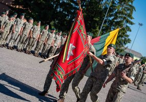 Vytenio batalione į atsargą išleisti Privalomosios pradinės karo tarnybos kariai - 3