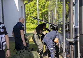 Lietuvos kariuomenė išgabeno Venesuelai skirtą pagalbos krovinį - 3