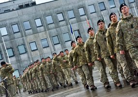 Mjr. Julianai Romoslavskajai perduotas vadovavimas Brigados generolo Motiejaus Pečiulionio... - 5