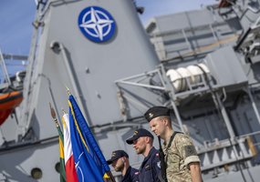 Lithuanian officer assumes command of the Standing NATO Mine Countermeasures Group 1  - 1