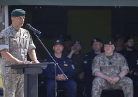 Lithuanian officer assumes command of the Standing NATO Mine Countermeasures Group 1  - 7