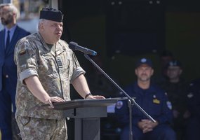 Lithuanian officer assumes command of the Standing NATO Mine Countermeasures Group 1  - 11