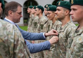 Nauja lyderių karta: rezervo karininkais tapo jaunesniųjų karininkų vadų mokymų klausytojai - 6