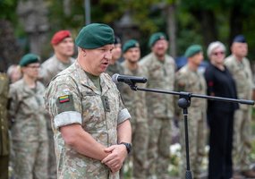 Nauja lyderių karta: rezervo karininkais tapo jaunesniųjų karininkų vadų mokymų klausytojai - 9