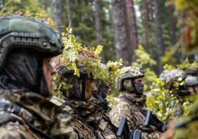 Krašto apsaugos savanorių pajėgų kariai dalyvavo pratybose „Liūto šuolis“ Latvijoje - 3