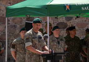 Lietuvos kariuomenės  Sausumos pajėgos išlydėjo senąją žygio vėliavą ir pradėjo naują etapą - 9