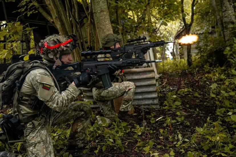 Lithuanian National Defence Volunteer Force trained in Exercise Lion’s Leap in Latvia 