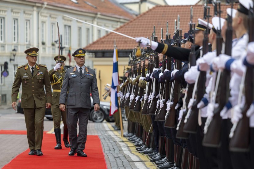 Chief of Defence of Finland conducts a formal visit to Lithuania focussed on the Autonomous and...