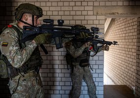 LDK Gedimino štabo batalionas mini bataliono dieną ir Zarasų pergalės metines - 3