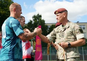 Alytuje surengtas futbolo turnyras skirtas Artūro Sakalausko žūties metinėms paminėti - 2