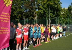 Alytuje surengtas futbolo turnyras skirtas Artūro Sakalausko žūties metinėms paminėti - 1