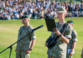 Daugiau kaip 90 „Geležinio Vilko“ brigados karių davė priesaiką Lietuvai  - 2