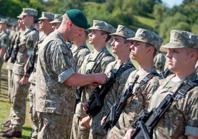 Daugiau kaip 90 „Geležinio Vilko“ brigados karių davė priesaiką Lietuvai  - 5