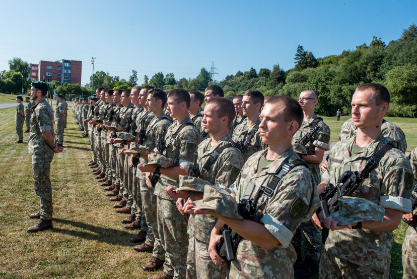 Daugiau kaip 90 „Geležinio Vilko“ brigados karių davė priesaiką Lietuvai 