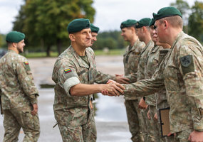 Birutės ulonų batalione vyko karininkų žaidynės - 3