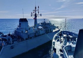 Priešmininis laivas „Skalvis“ dalyvavo Latvijos nacionalinėse pratybose - 4