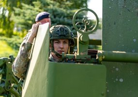 Oro gynybos batalione vyko tradicinis „Oro gynybininko kelio“ renginys - 1