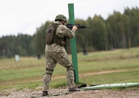 Pėstininkų brigada „Geležinis Vilkas“: aktyviojo rezervo kariai atnaujina įgūdžius - 6