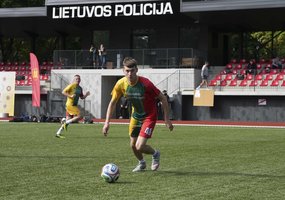 Vilniuje vyko unikalios žaidynės: tarp Tėvynės gynėjų – ir Lietuvos rinktinių nariai - 8