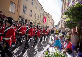 Triumfo eisena, mūšio eigos inscenizacija ir atvira pamoka paminėta Oršos mūšio pergalė - 4