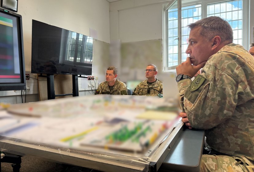 Pėstininkų brigada „Geležinis Vilkas“ Vokietijoje tobulino sąveiką su sąjungininkais