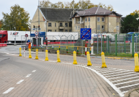 Gynybos štabo viršininkas lankė karius, teikiančius paramą VSAT pasienyje su Kaliningradu - 3