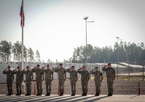 Didžiojo Lietuvos etmono Jonušo Radvilos mokomasis pulkas paminėjo 28-ąsias įkūrimo metines - 3