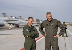 The public officially briefed on NATO’s Integrated Air and Missile Defence as security of the... - 5
