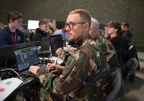 Vilniuje vyksta tarptautinės kibernetinio saugumo pratybos „Gintarinė migla 2026“ - 1
