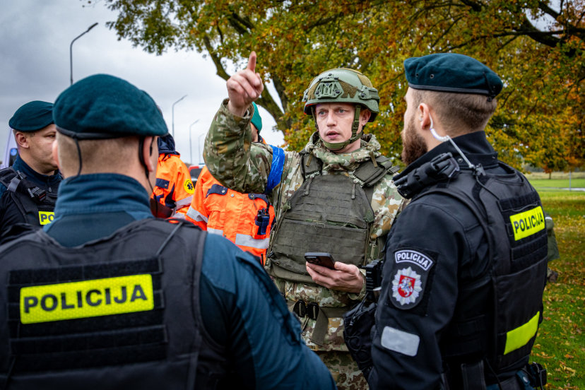 Klaipėdos regione baigėsi didžiausios komendantinės pratybos: tikrinta, kaip valstybė veiktų...