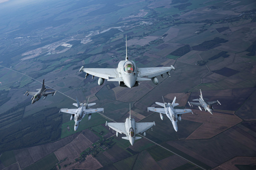 The public officially briefed on NATO’s Integrated Air and Missile Defence as security of the...